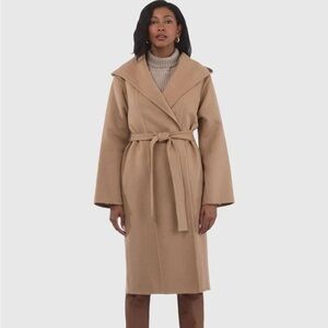 Loro Piana Gorski belted short coat